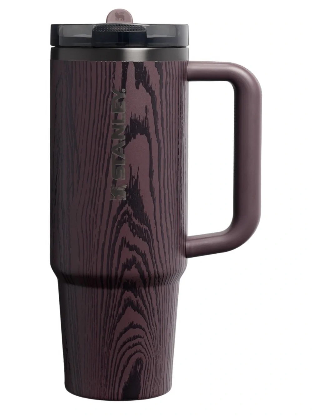 Wood grain Stanley 30 oz. Quencher ProTour Flip Straw Tumbler - Picture 1 of 4